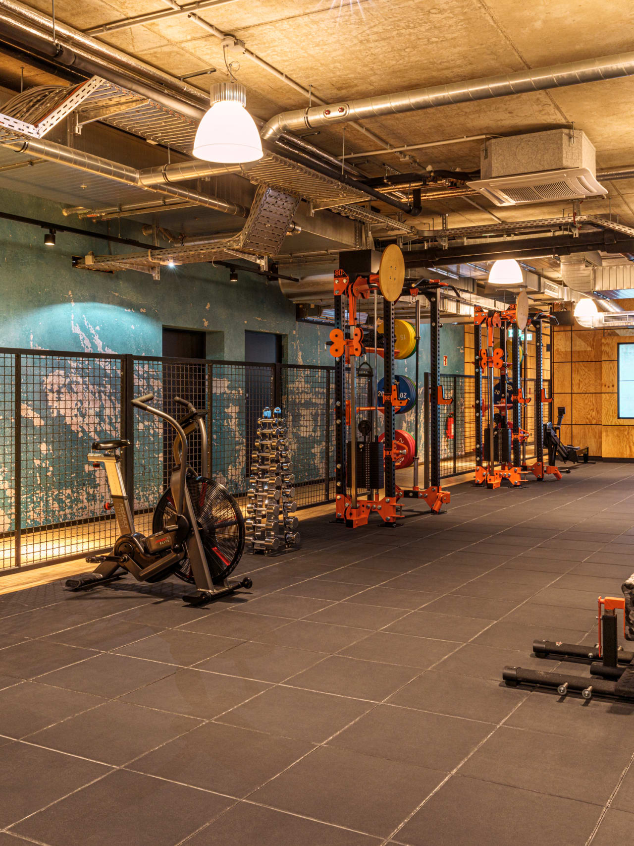 Functional Area im Gold's Gym Fitnessstudio München