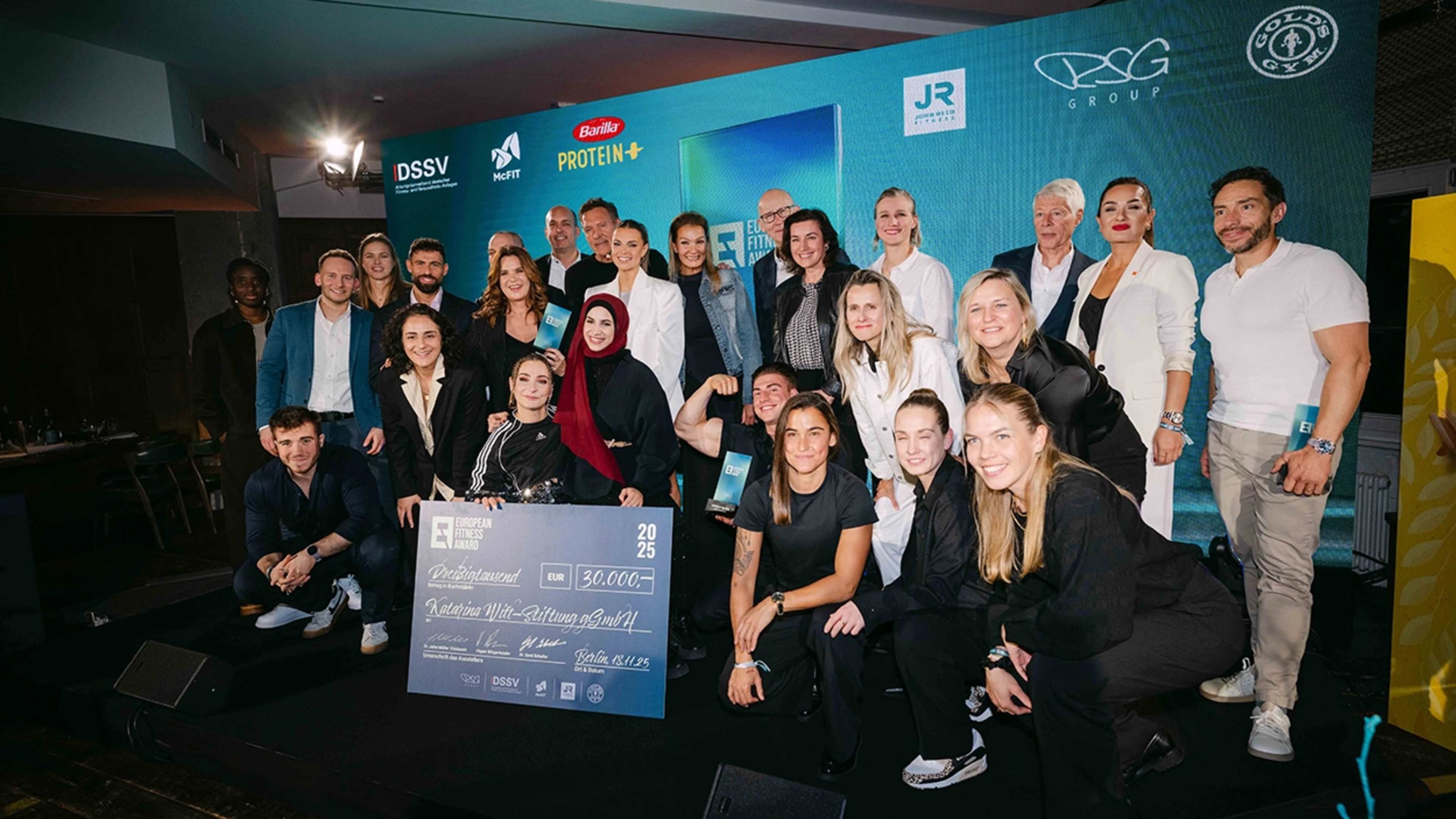 Die Preisträgerinnen und Preisträger des European Fitness Awards