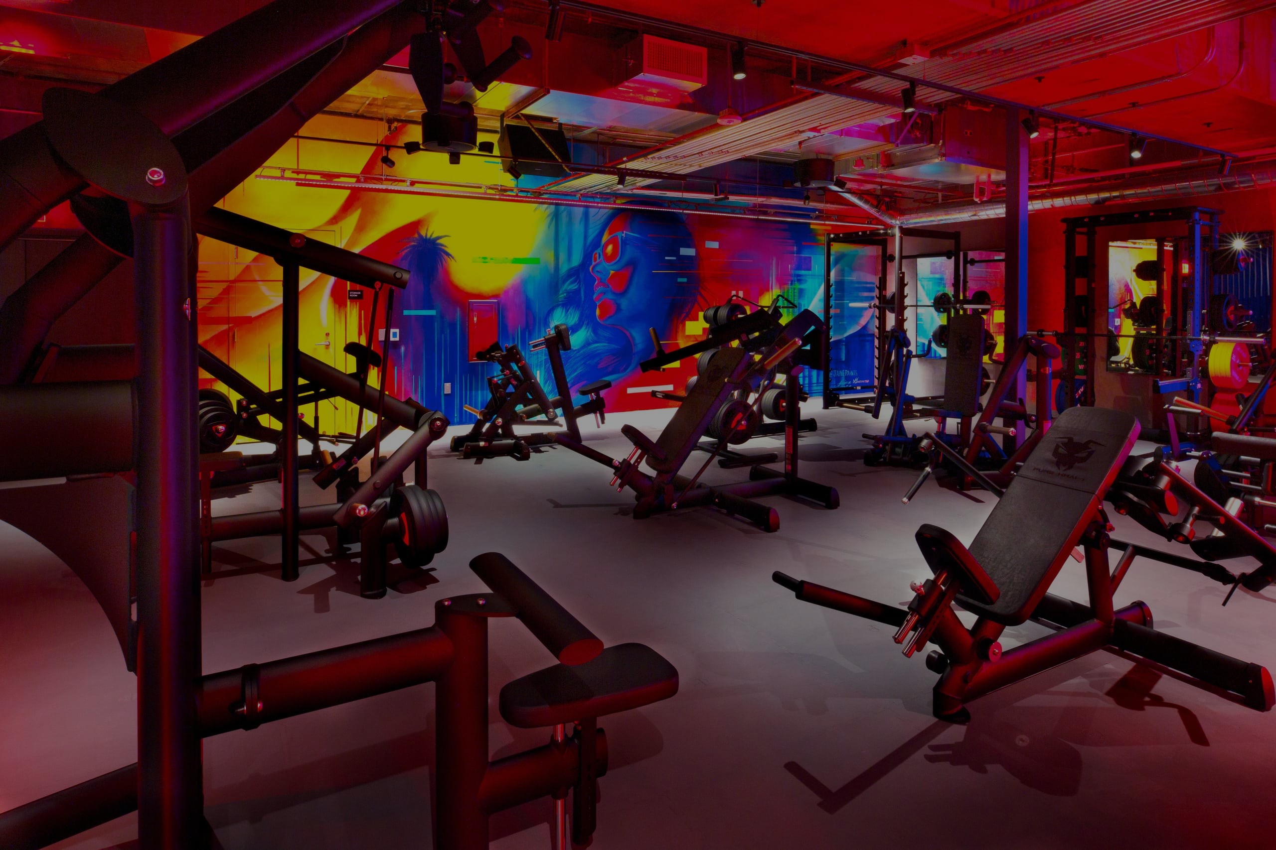 John Reed Fitnessstudio Machine Training Functional Area Geräte 