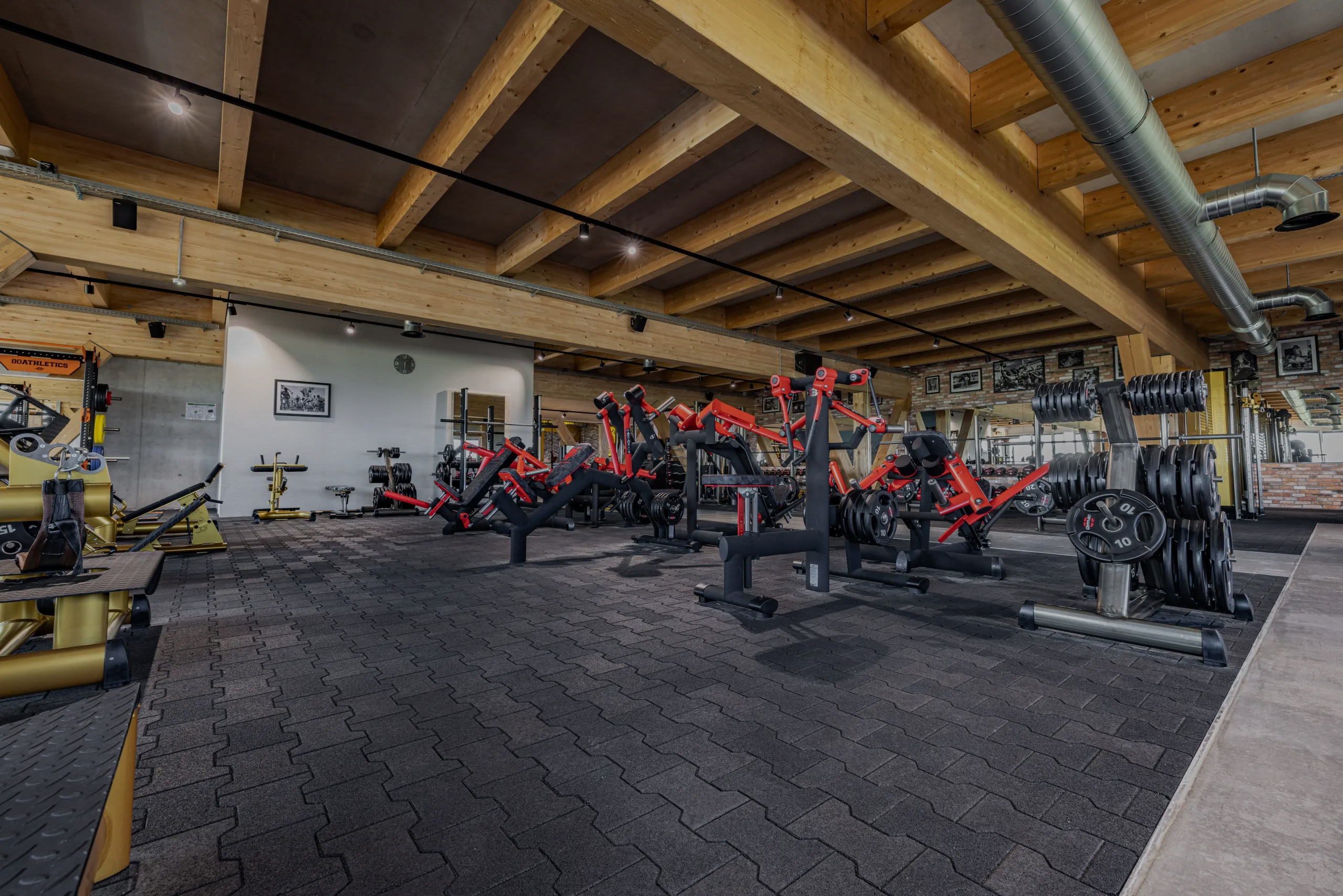 Plate-Loaded Machines von gym80 im Gold's Gym Bettlach, Schweiz