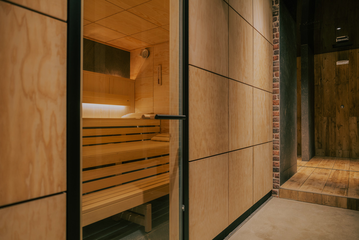 Sauna im Gold's Gym Krefeld
