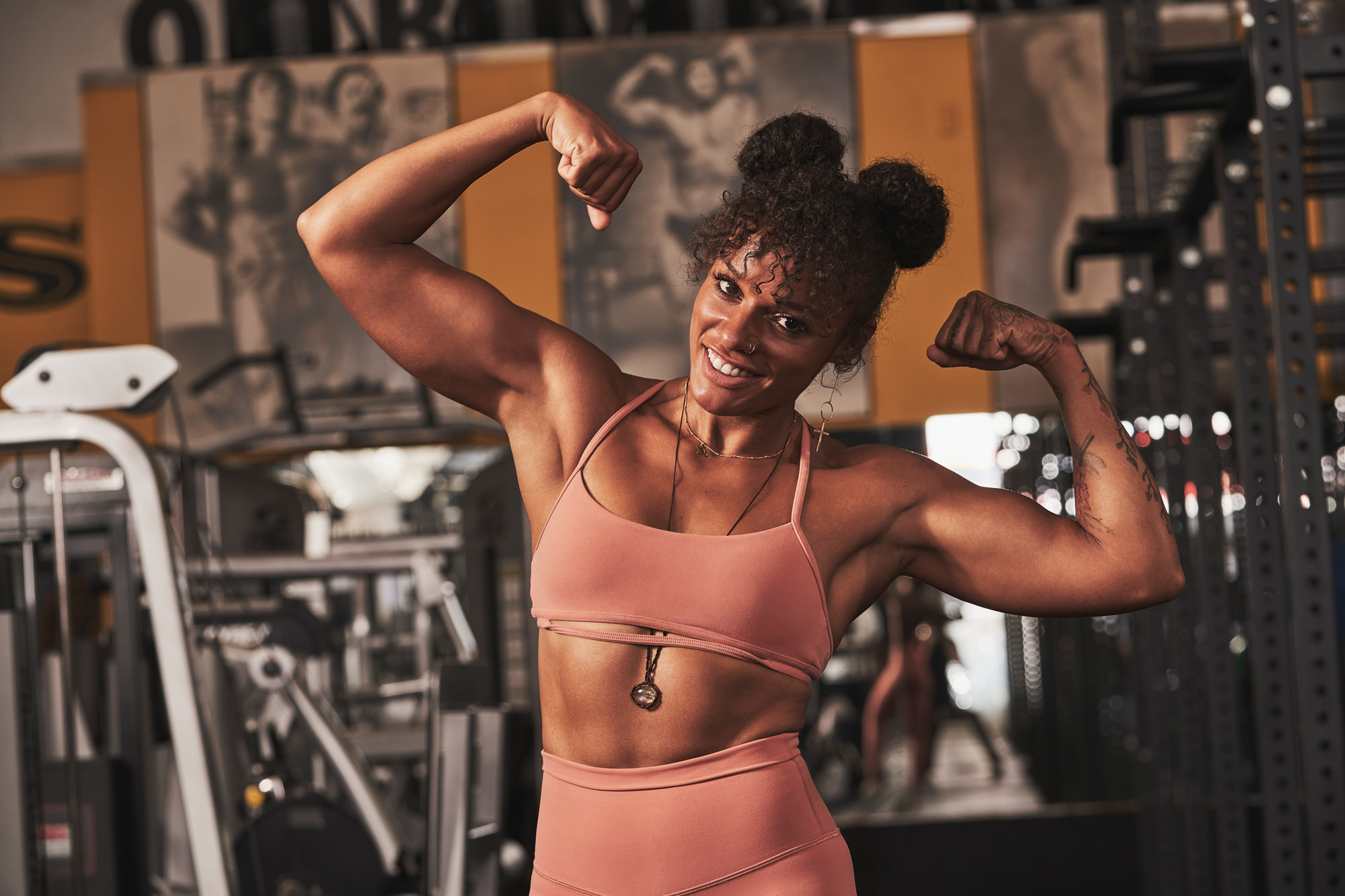 Fitness Athlete at Gold's Gym