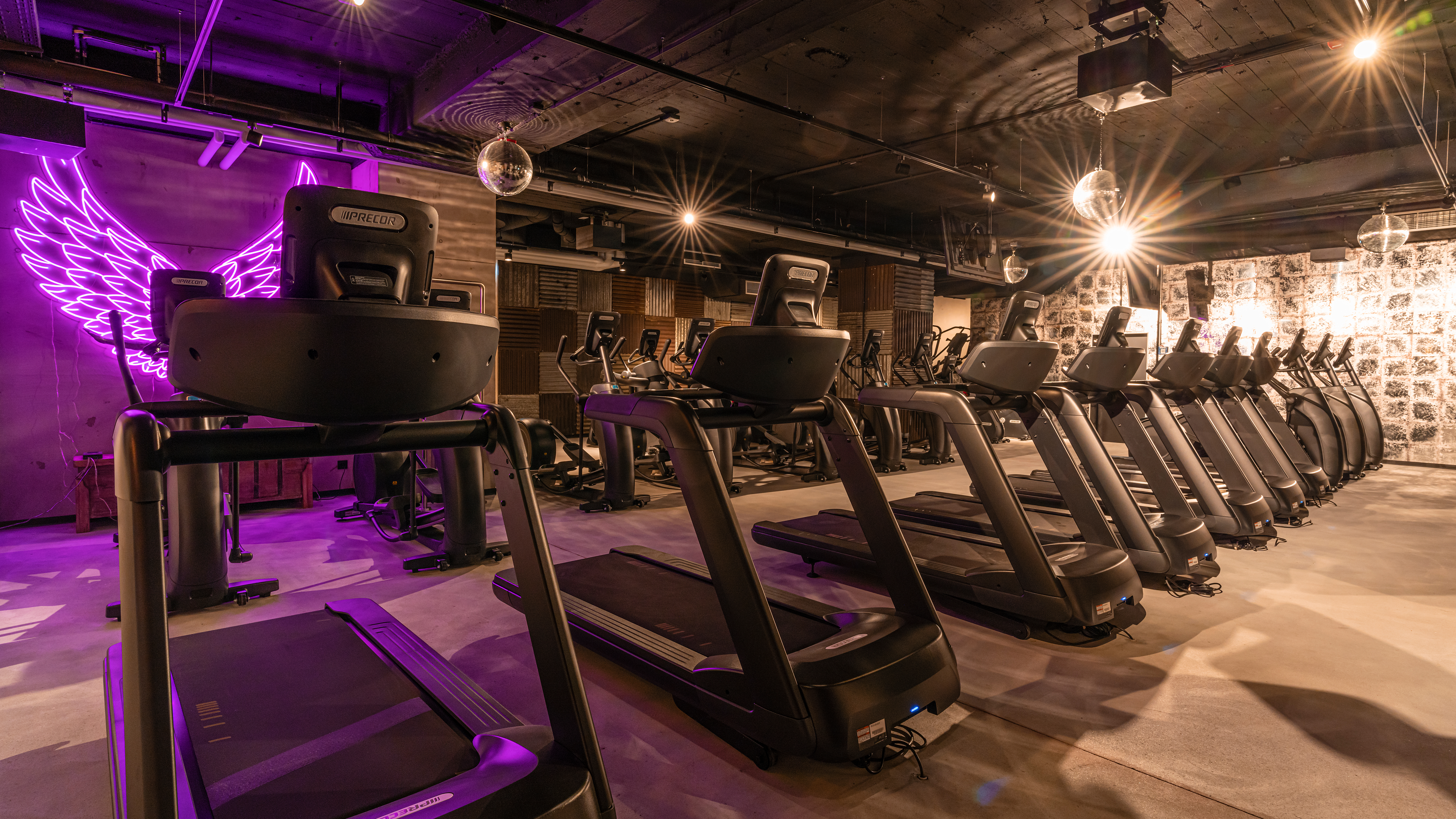 Der Cardio Bereich im John Reed Fitness Studio Berlin Charlottenburg.